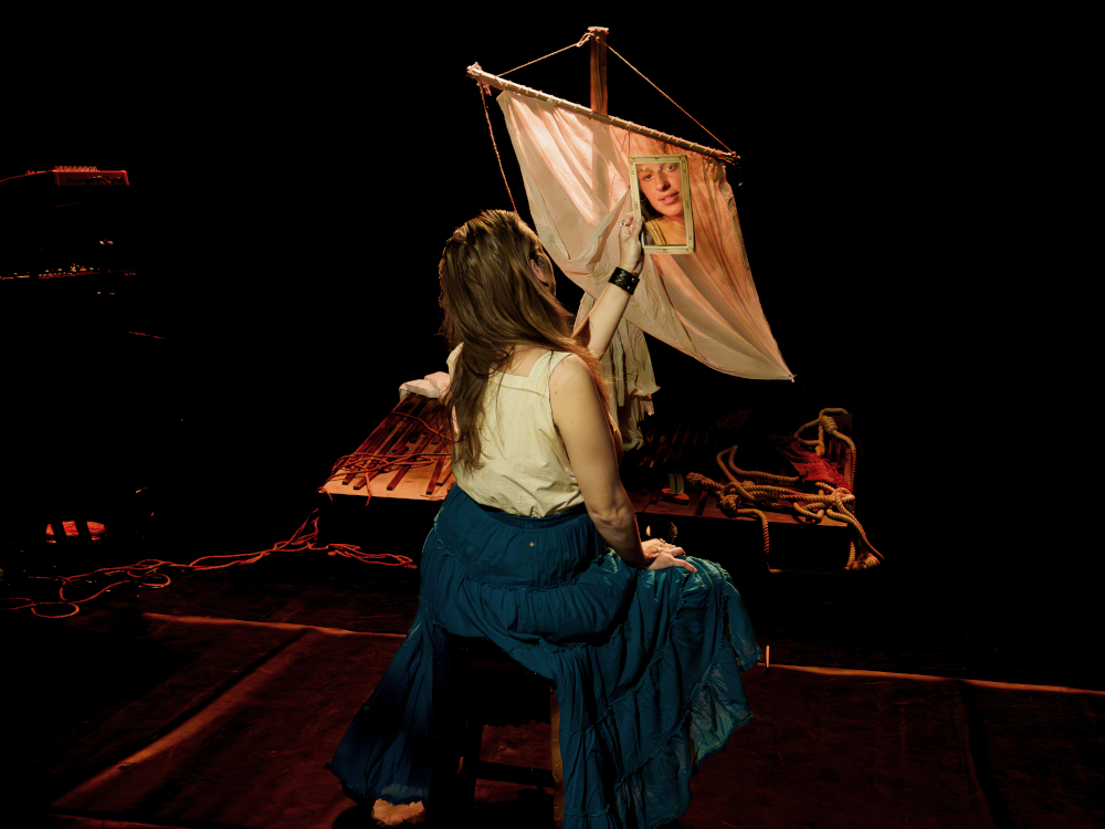 Collectif du libre acteur - Mattéa - Création lumière de Jérôme Baudouin, créateur lumière en danse, théâtre et spectacle vivant.